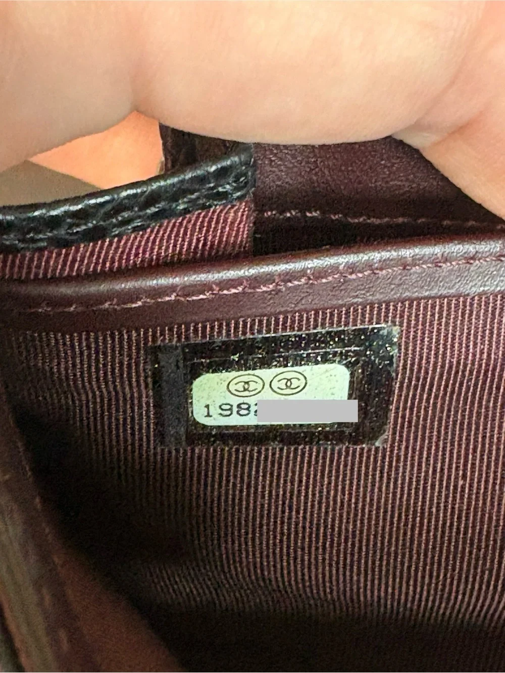 CHANEL Black Quilted Silver Hardware Wallet with Added Chain